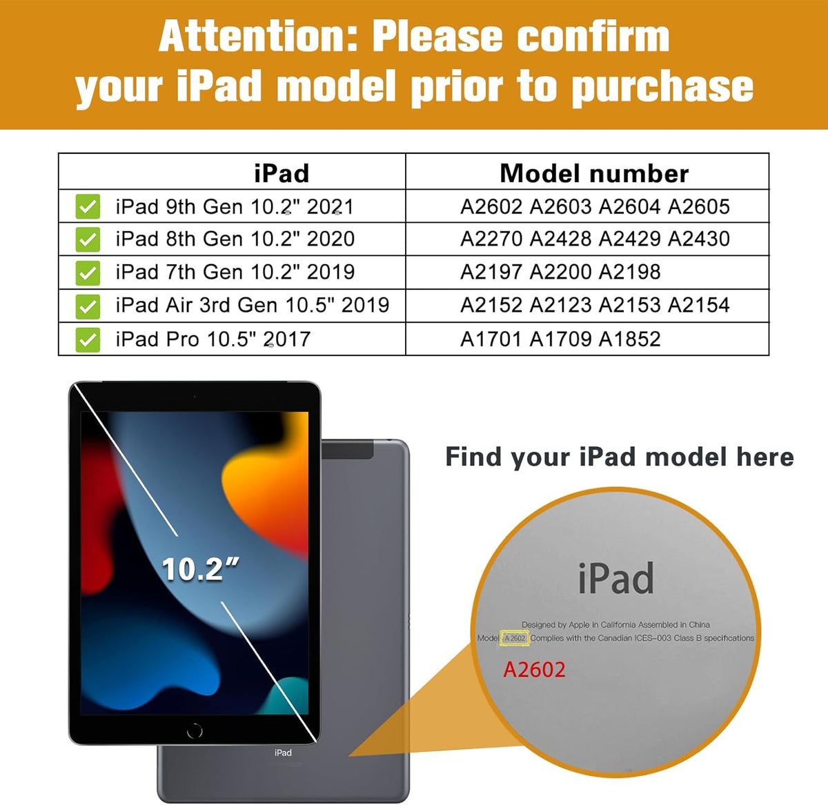 Kids Case for Ipad 10.2" 9Th/8Th/7Th Gen 2021/2020/2019-Blue