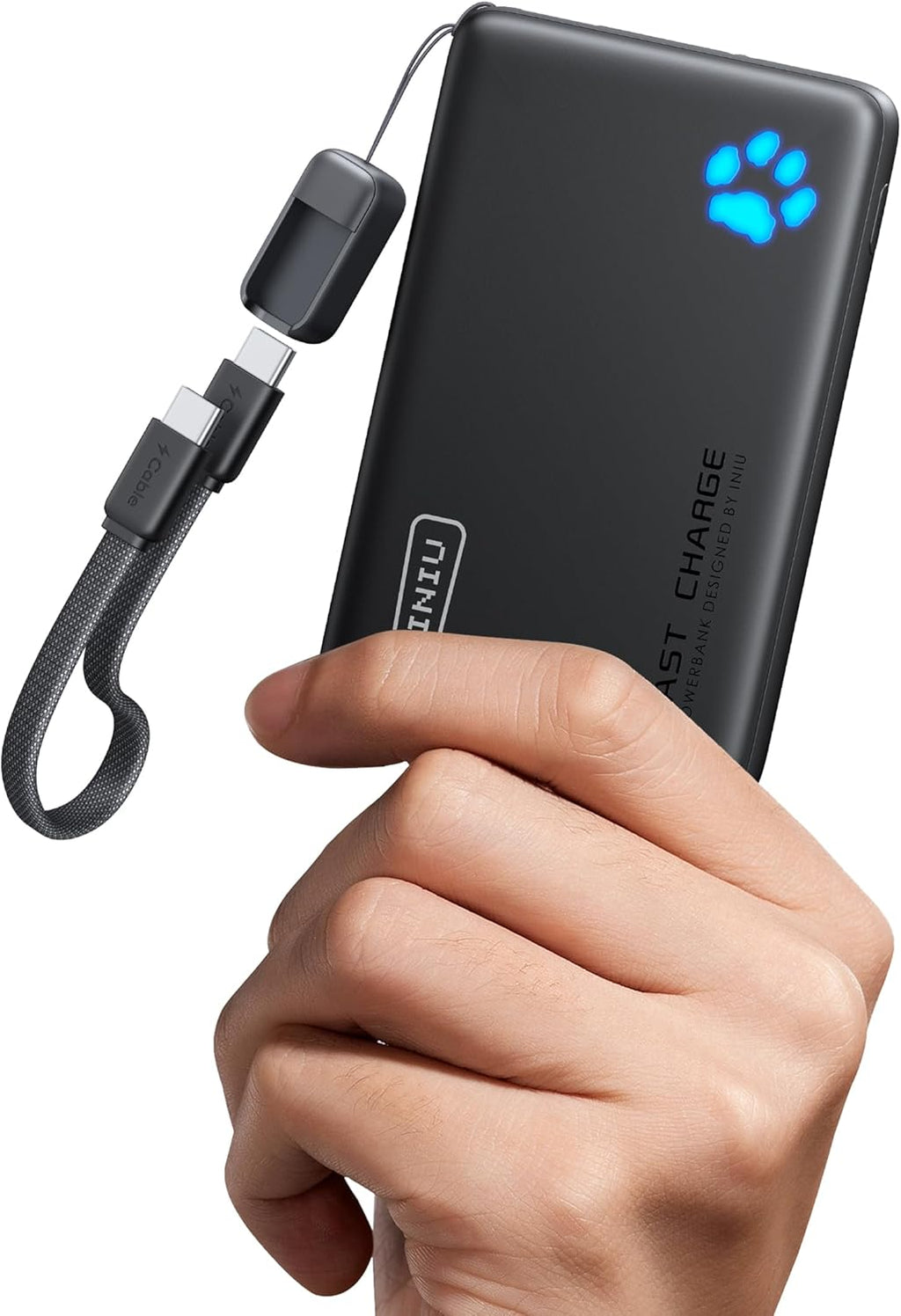 10000Mah 45W Fast Charging Portable Charger, Smaller Travel Power Bank